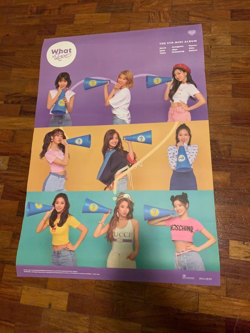 Twice What Is Love Poster K Wave On Carousell Twice What Is Love Poster K Wave On Carousell