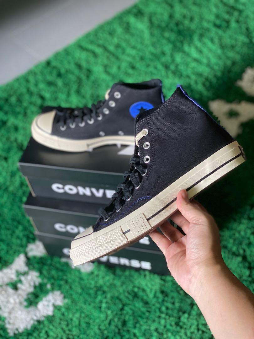 Converse on sale undefeated black