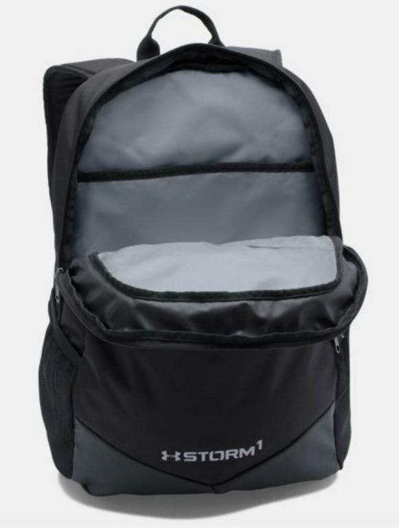 Under Armour UA Youth Storm Scrimmage Backpack Black, Men's Fashion