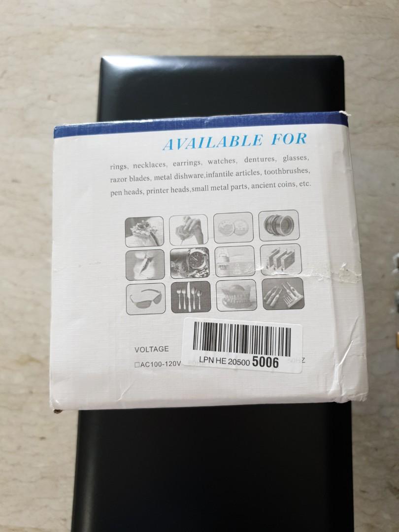 VGT-800 Ultrasonic Cleaner 600ml, TV & Home Appliances, Air Purifiers ...