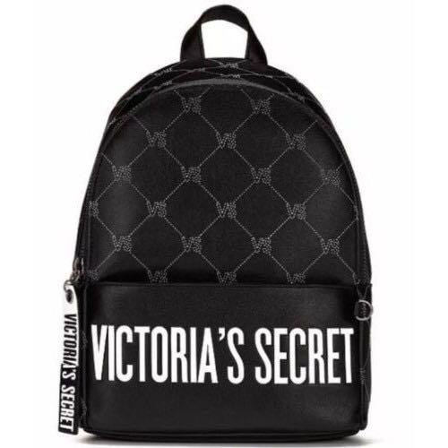 black victoria secret backpack