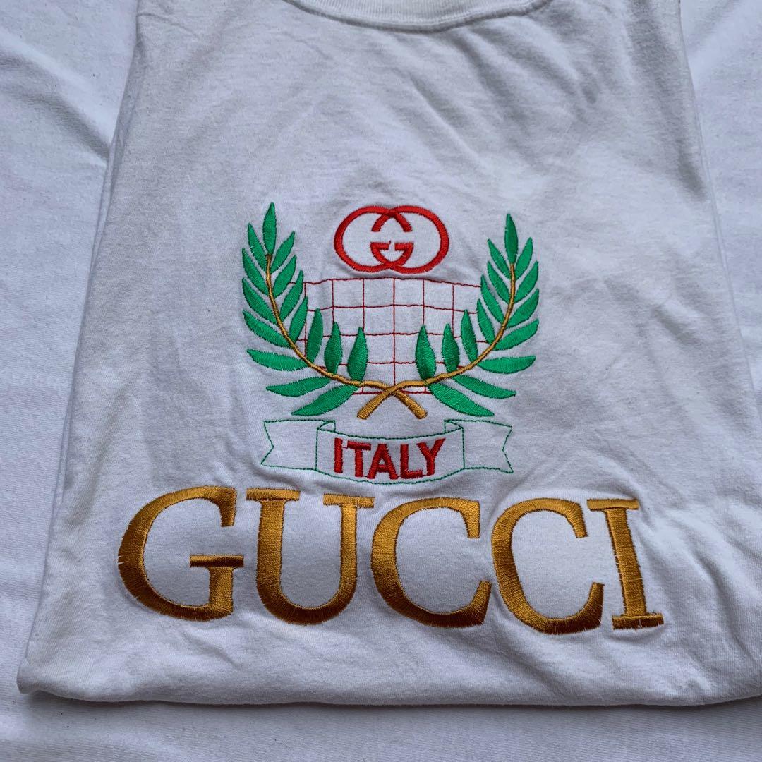 Vintage Bootleg Gucci Tee, Men'S Fashion, Tops & Sets, Tshirts & Polo Shirts  On Carousell