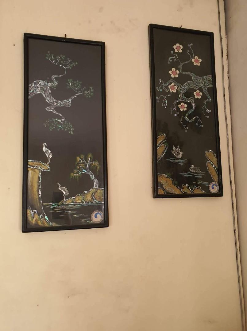 Vintage Japanese Wall Decor Antiques Vintage Collectibles On Carousell