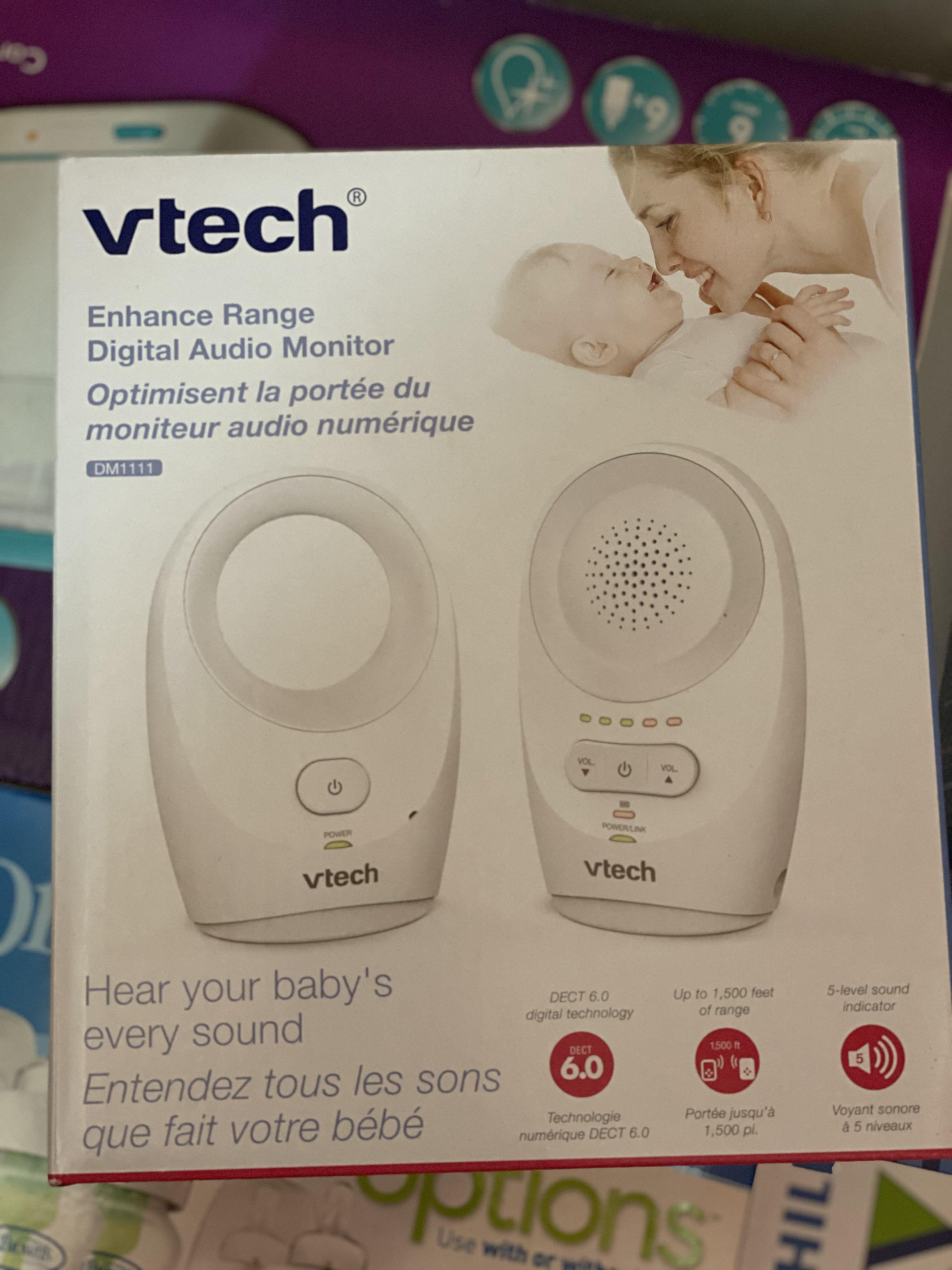 vtech digital audio monitor dm1111