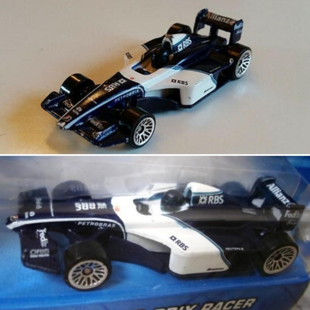ホットウィール ミニカー ウィリアムズ FW21 Hot Wheels 1/18 Williams FW21, July 1999 British GP, #6 Ralf