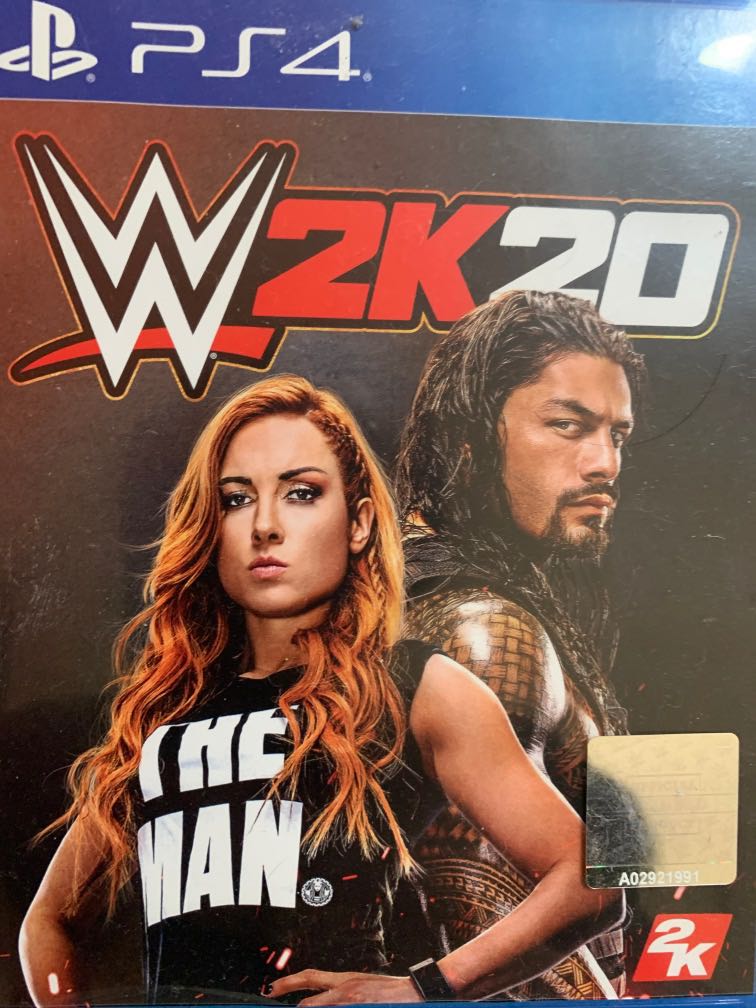 WWE W2K20 PS4 Video Gaming Video Games PlayStation on Carousell