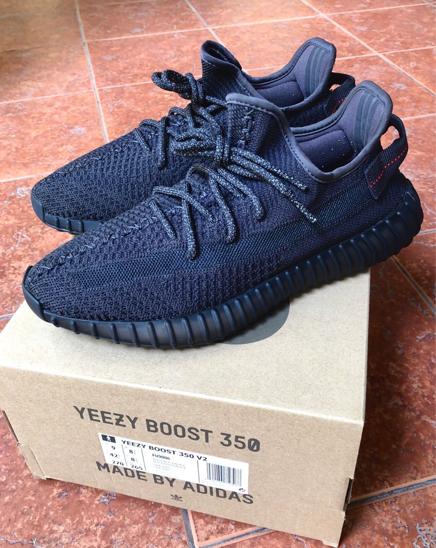 yeezy black static box