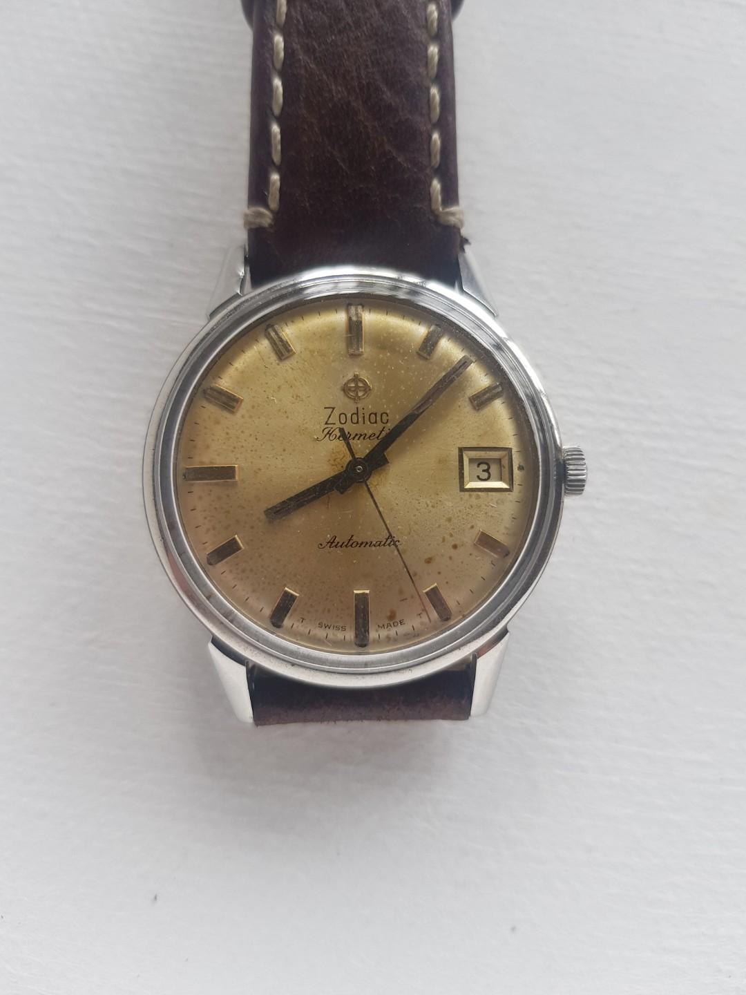 zodiac hermetic watch