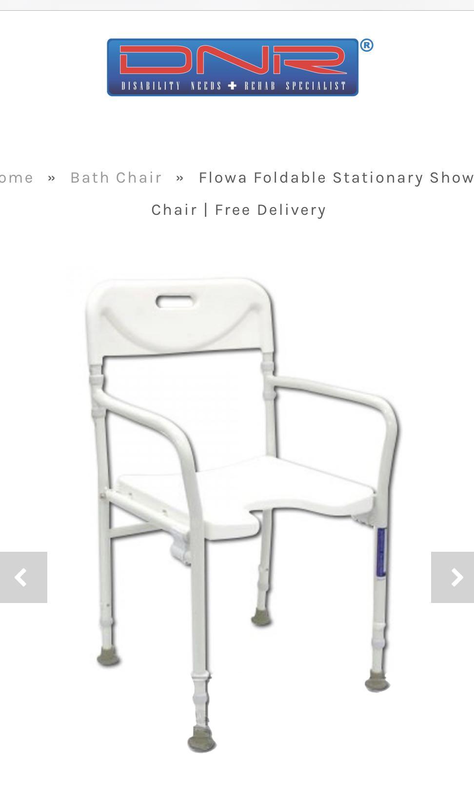 Dnr outlet shower chair