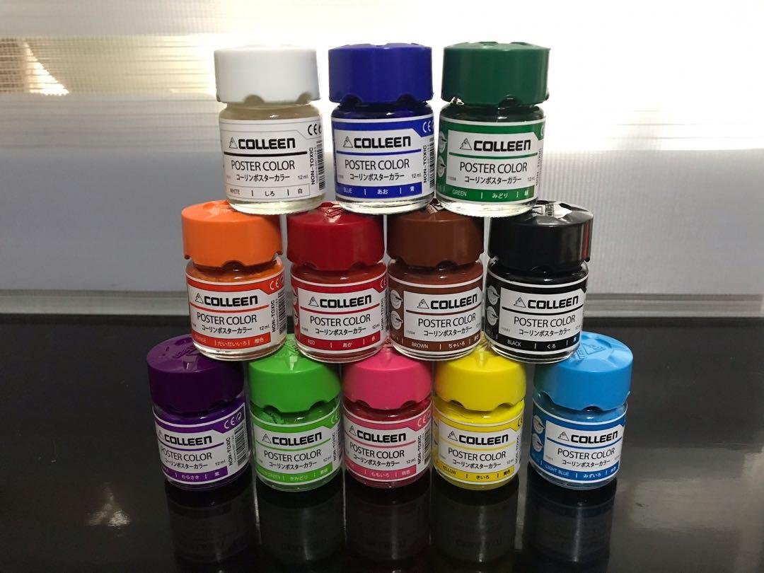 Colleen Poster Colors 12ml 12 Colors