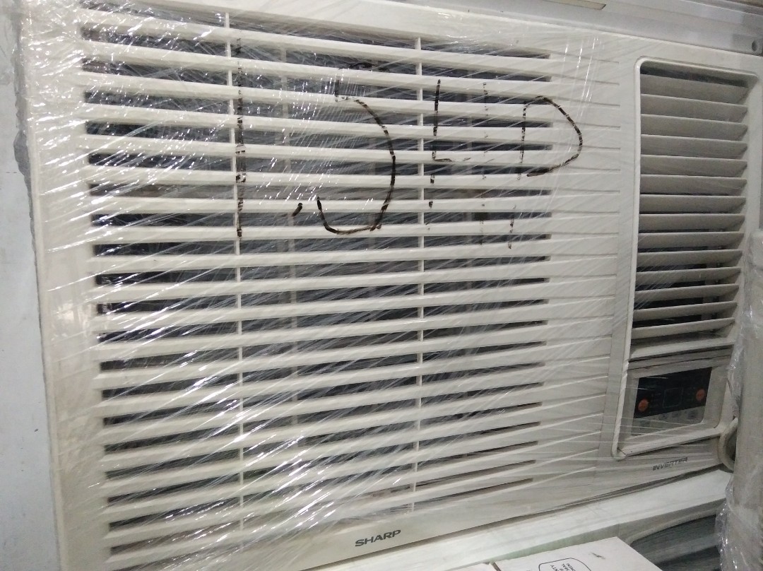 1.5hp window type inverter sharp, TV & Home Appliances, Air ...