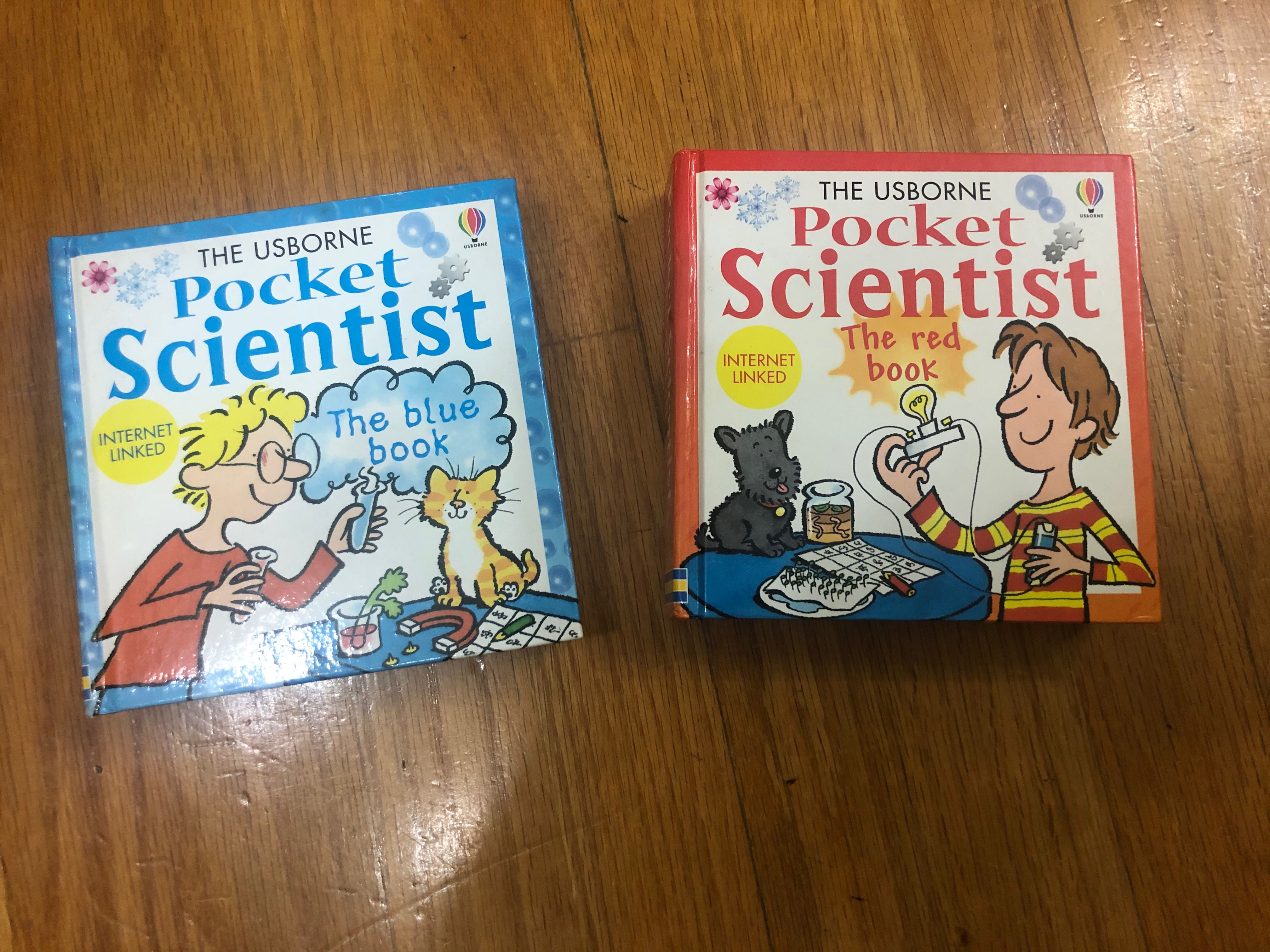 2⃣️本 Pocket Science books                  (The Usborne)