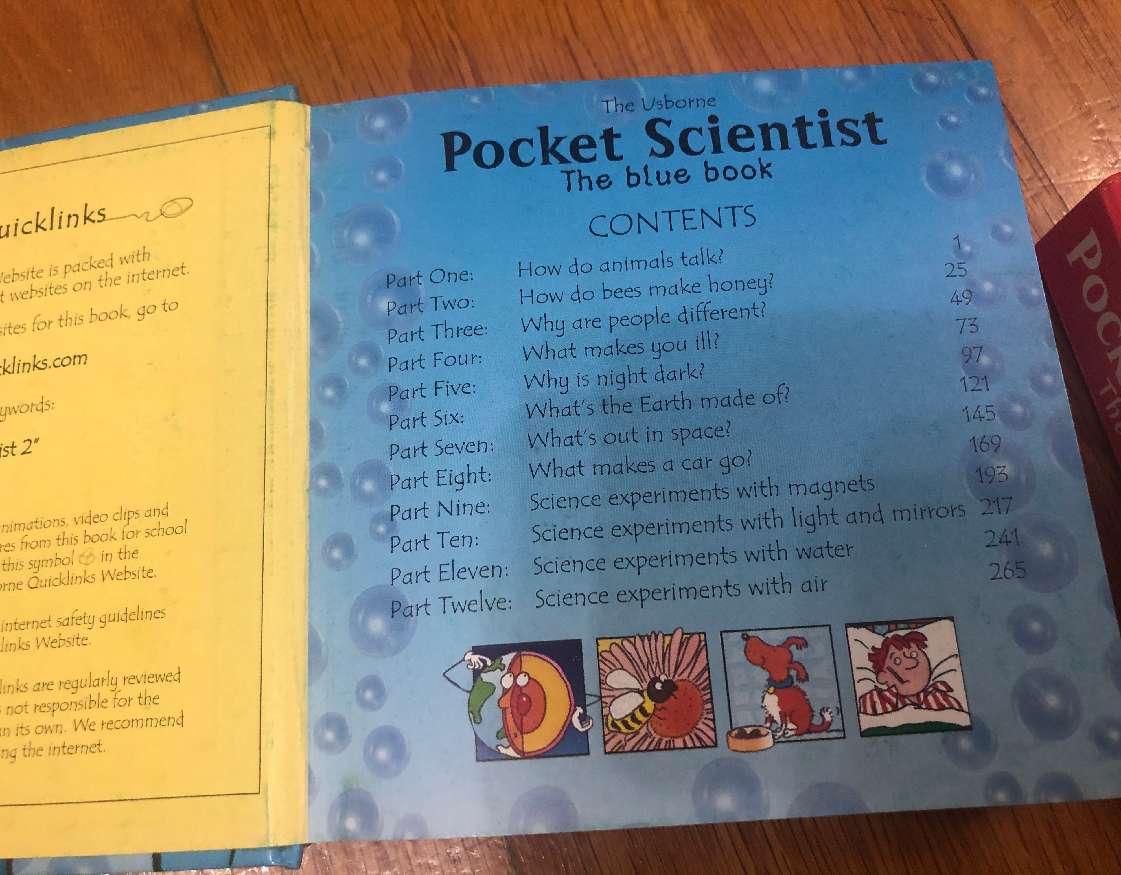 2⃣️本 Pocket Science books                  (The Usborne)