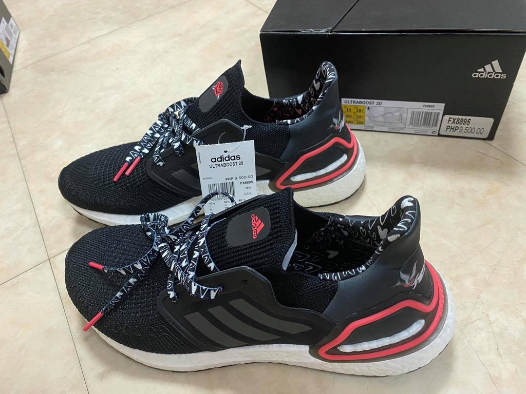60% OFF‼️ BNEW Adidas Ultraboost 20 LEGIT Valentine's Love Story black red  white mens running shoes training US 11 SRP P9,500, Men's Fashion,  Footwear, Sneakers on Carousell