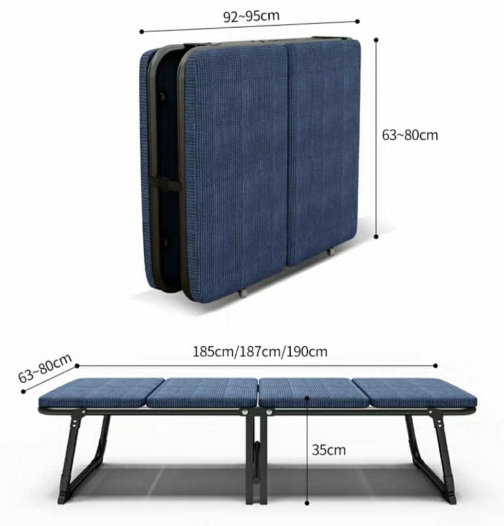 *全新 包送貨 折疊床/摺床 Folding Bed, 傢俬＆家居, 傢俬 Carousell