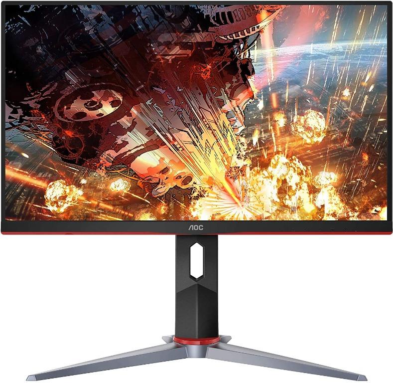 Aoc 24g2 24 Inch Frameless Gaming Ips Monitor Fhd 1080p 1ms 144hz Freesync Hdmi Dp Cables Included Height Adjustable 3 Years On Site Warranty Electronics Computer Parts Accessories On Carousell
