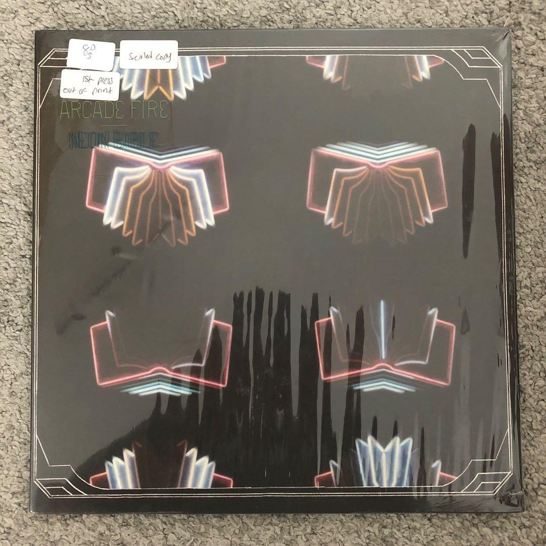 Arcade Fire Neon Bible First Pressing Lp Record Hobbies Toys Music Media Vinyls On Carousell Arcade Fire Neon Bible First Pressing Lp Record Hobbies Toys Music Media Vinyls On Carousell