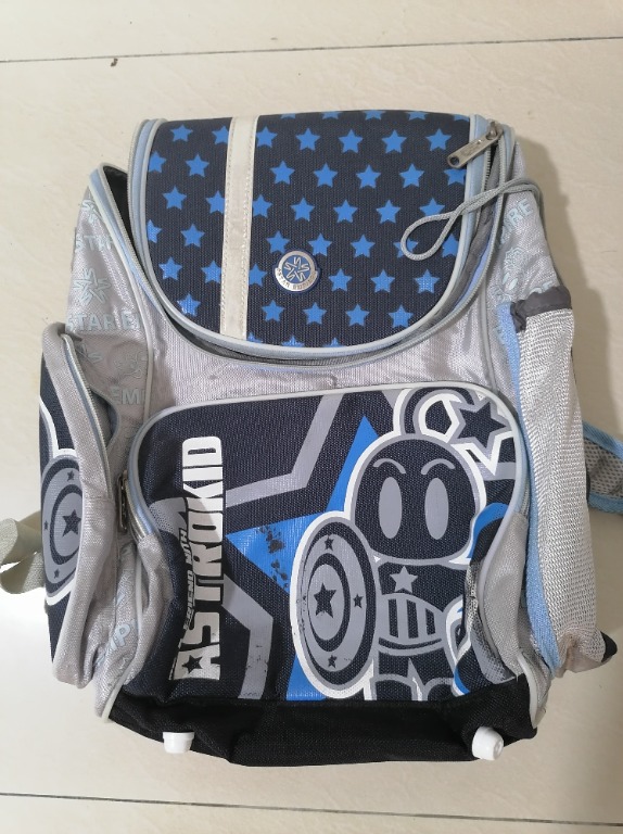 astro kid school bag