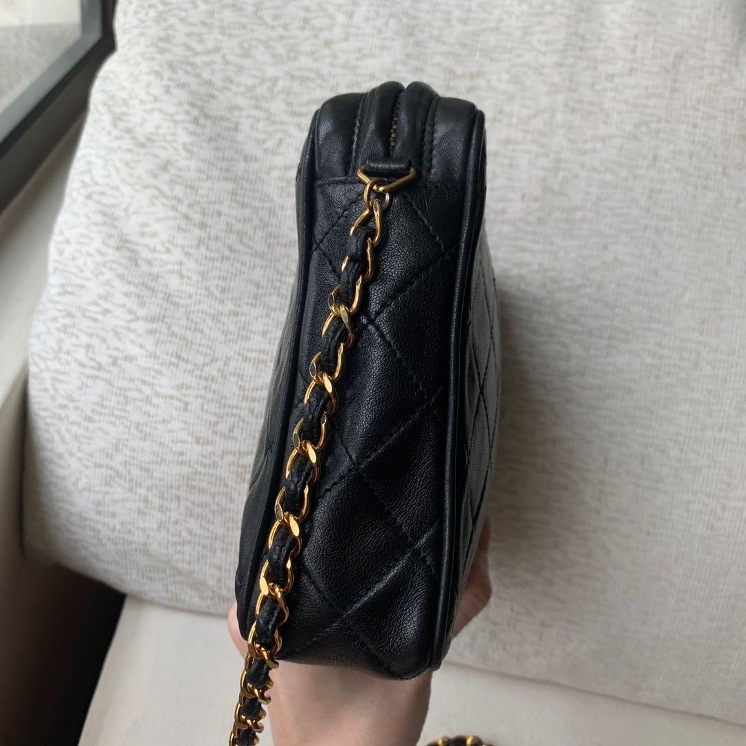 Chanel Iridescent Caviar Grain Vanity Tote Crossbody Flap Bag