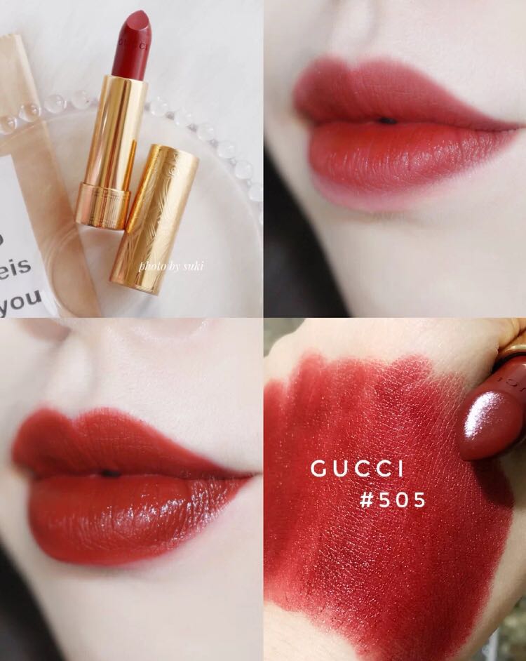 gucci lipstick 505