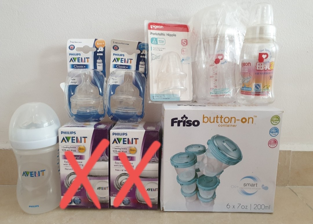 pigeon peristaltic teats on avent bottles