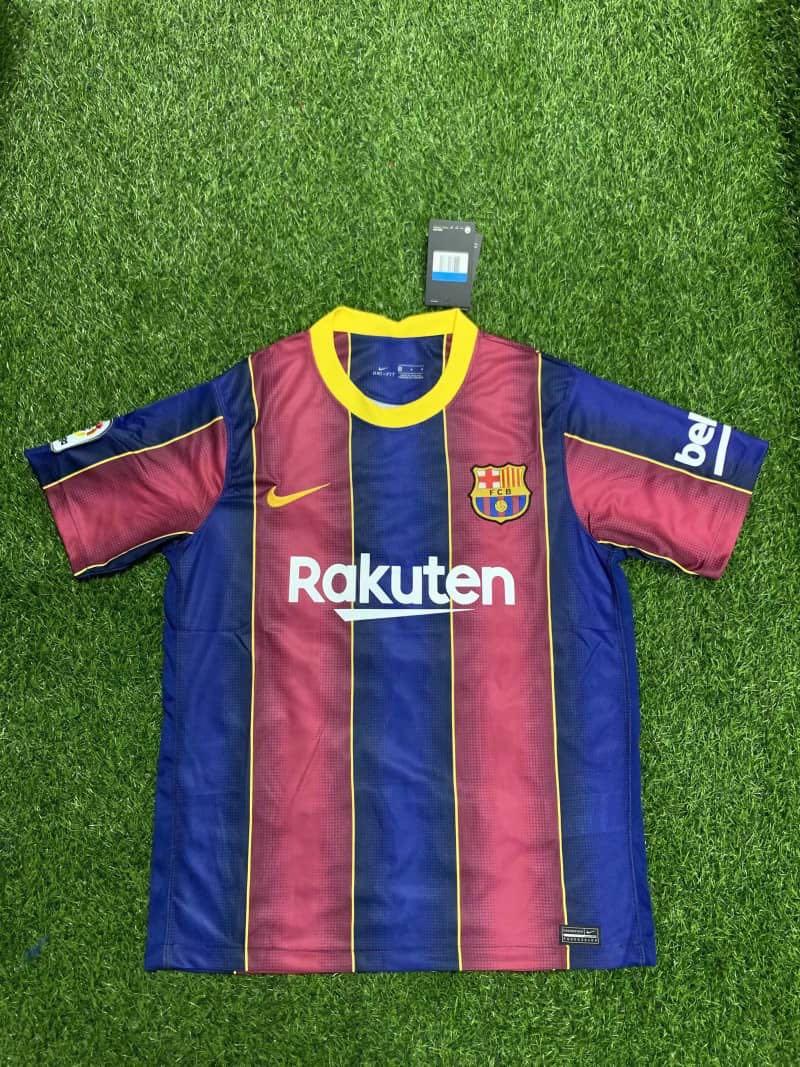 Barcelona Jersey 2020 21 Season Home M Size Sports Sports Apparel On Carousell
