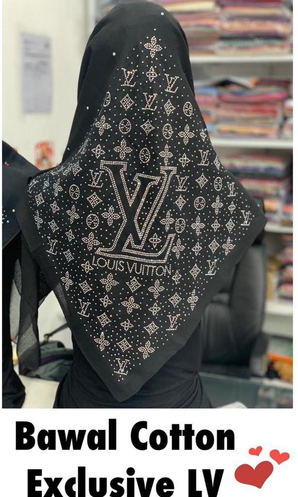 Bawal Cotton Exclusive Lv Muslimah Fashion Scarves On Carousell
