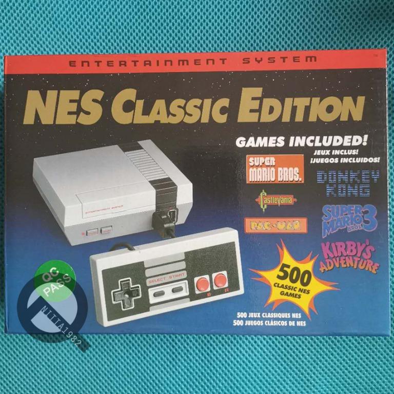 nes classic edition 500 games
