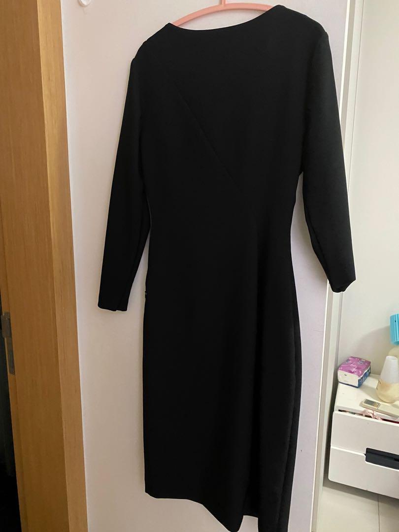 Black Formal Dress From Zara Women S Fashion Clothes Dresses Skirts On Carousell