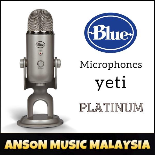 Blue Microphones Yeti Professional Multi Pattern Usb Mic Platinum Music Media Music Accessories On Carousell