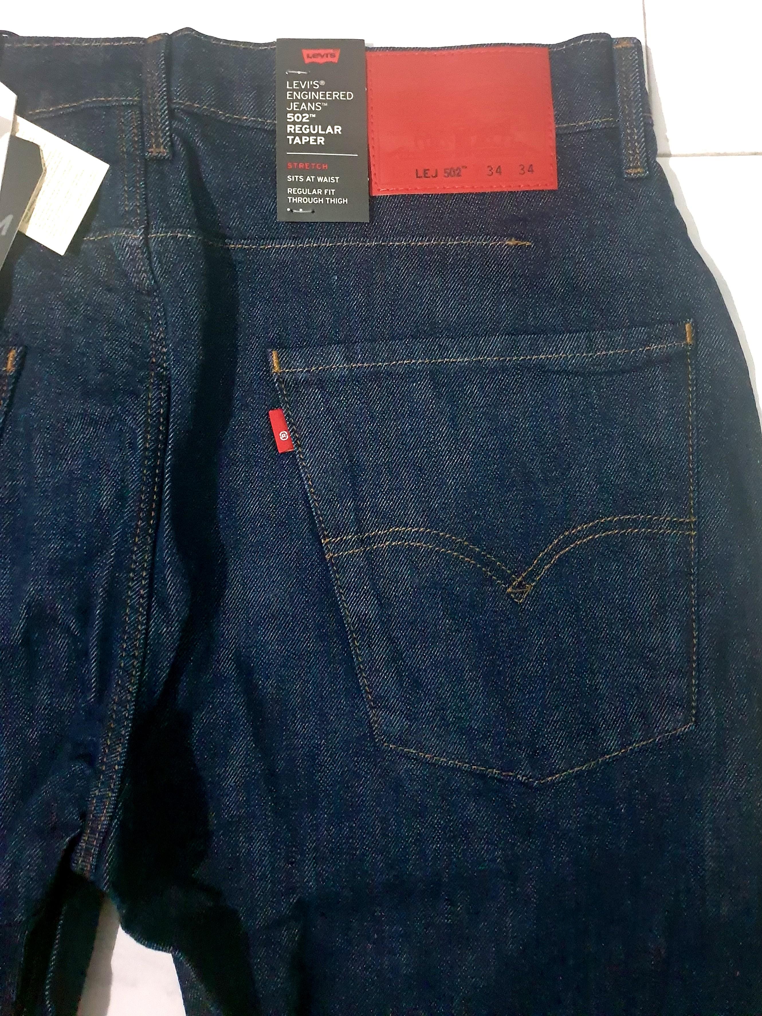 BN Levi's Men Engineered Jeans 502, Men's Fashion, Bottoms, Jeans on  Carousell