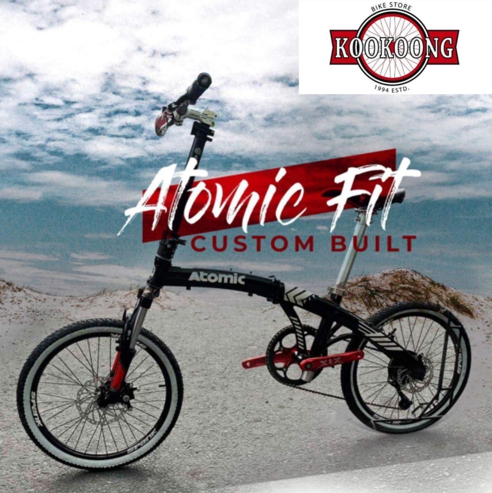 atomic folding bike