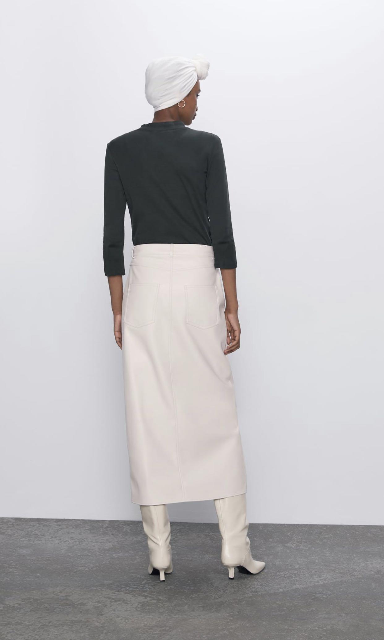 BNWT Zara high neck top (Category: Sleeveless) located in Makati City. Submitted by madclutter (Listing ID 1014097289, Image 3). Description: Brand new with tag! Selling low .