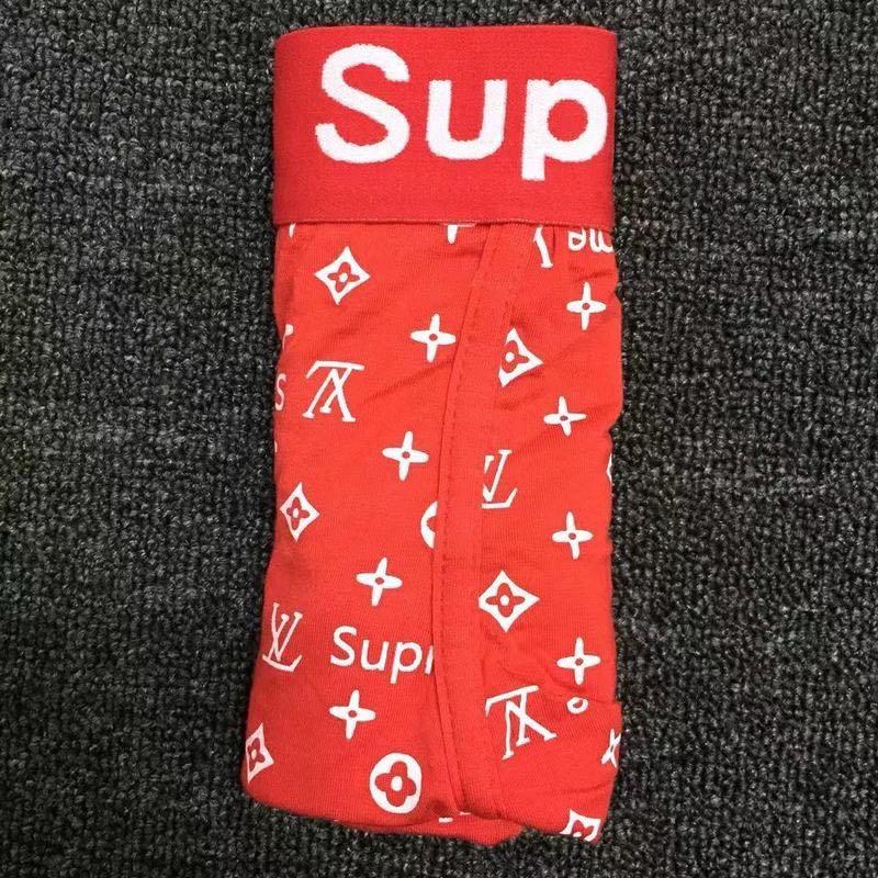 Premium Mens Supreme Lv Underwear Boxer, Men's Fashion, Bottoms, New  Underwear on Carousell