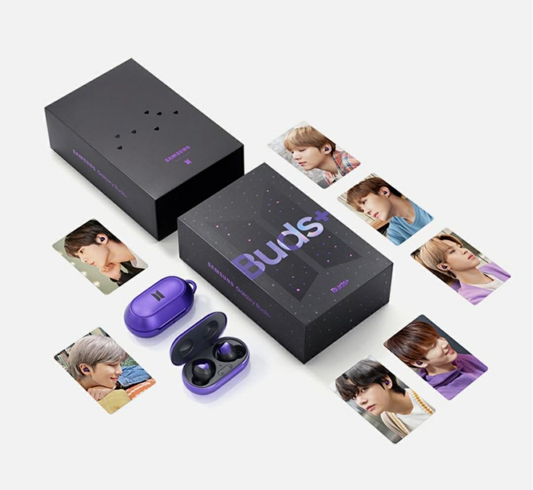Sharing BTS Samsung Galaxy Ear Buds Photocard Lenticular Card