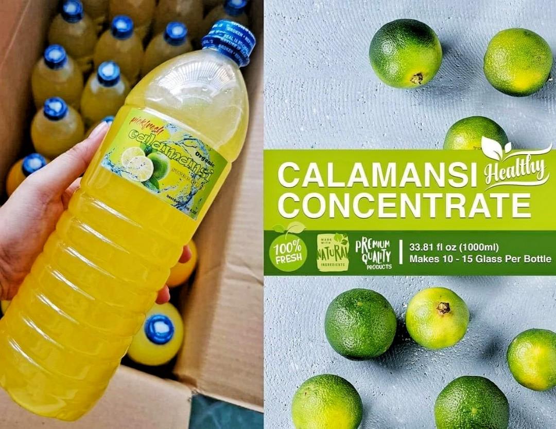 Calamansi Concentrate - 1 Liter (Category: Fresh Produce) located in Marikina City. Submitted by grix08 (Listing ID 1013922773, Image 1). Description: Freshly Made Calamansi Concentrate Calamansi is rich in vitamin C which helps boost the immune system. This fruit concentrate is also a healthier alternative to powdered juices. Available in 3 flavors: Calamansi (Unsweetened) - P180.00 Calamansi (Sweetened) - P180.00 Calamansi with Honey - P230.00.