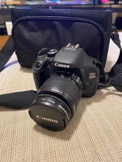 Canon EOS 600D 全套連盒另加面鏡頭及相機袋 （欠叉電器）