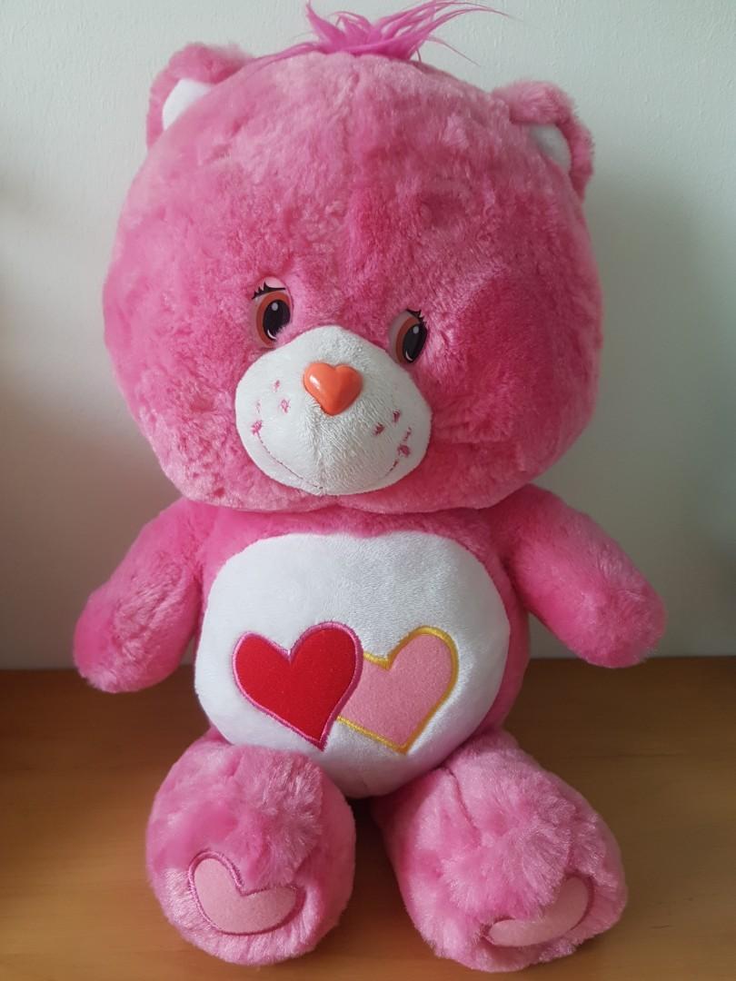 pink care bear stuffed animal