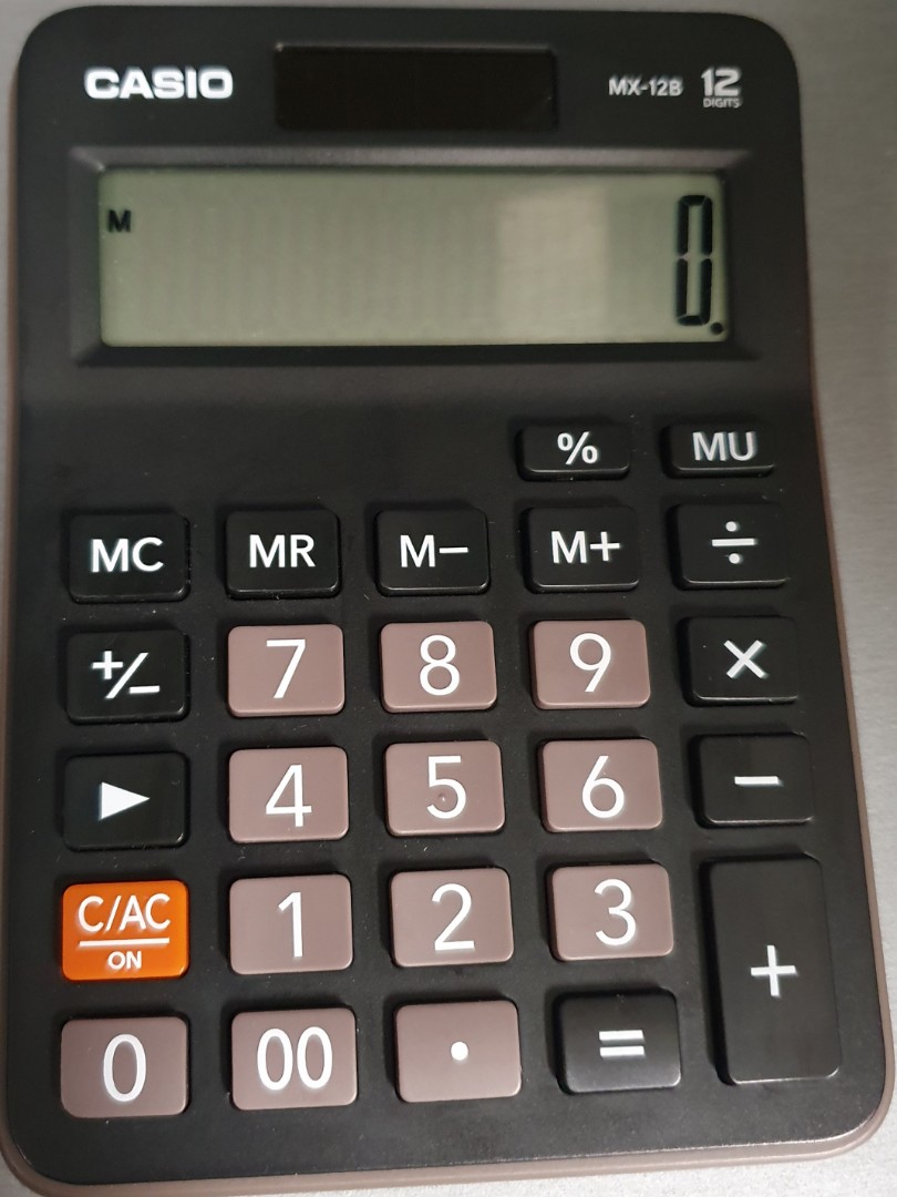 Casio Calculator not in packaging, Computers & Tech, Office & Business Technology on Carousell