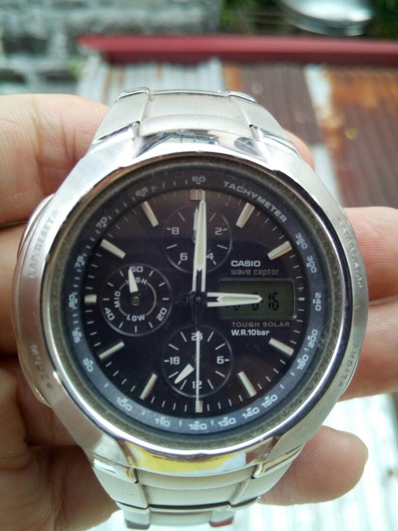 casio wave ceptor hands wrong