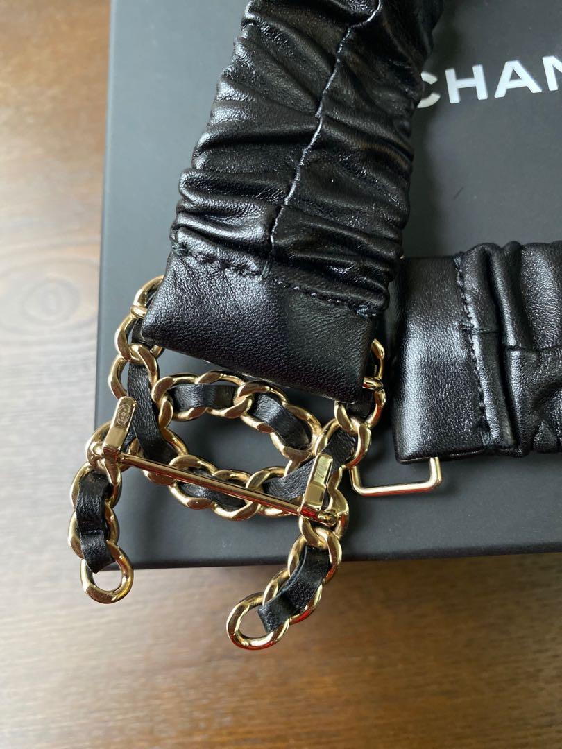 Chanel Lambskin belt, Luxury, Accessories on Carousell