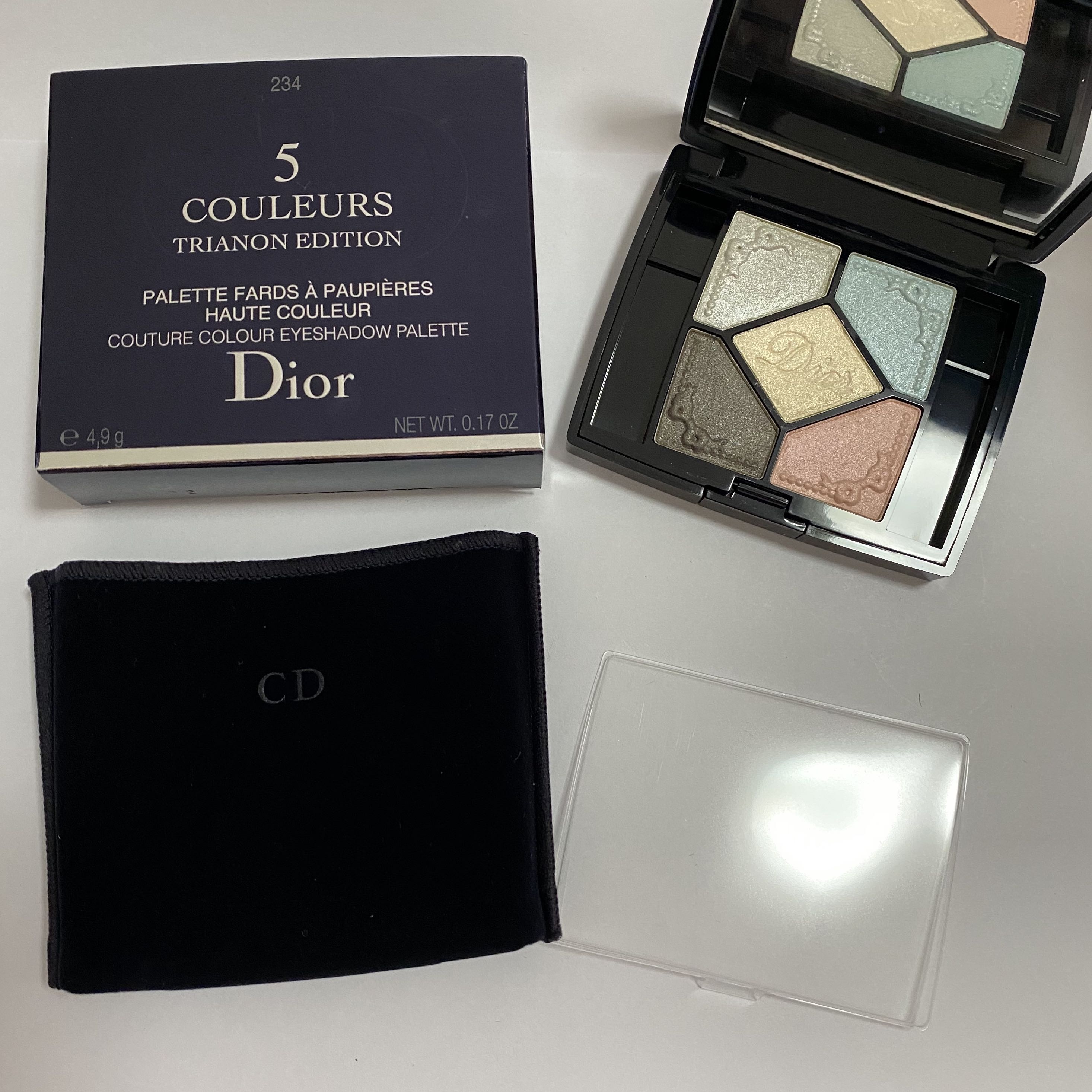 Dior 234 Pastel Fontanges 5 Couleurs Couture Colour Eyeshadow