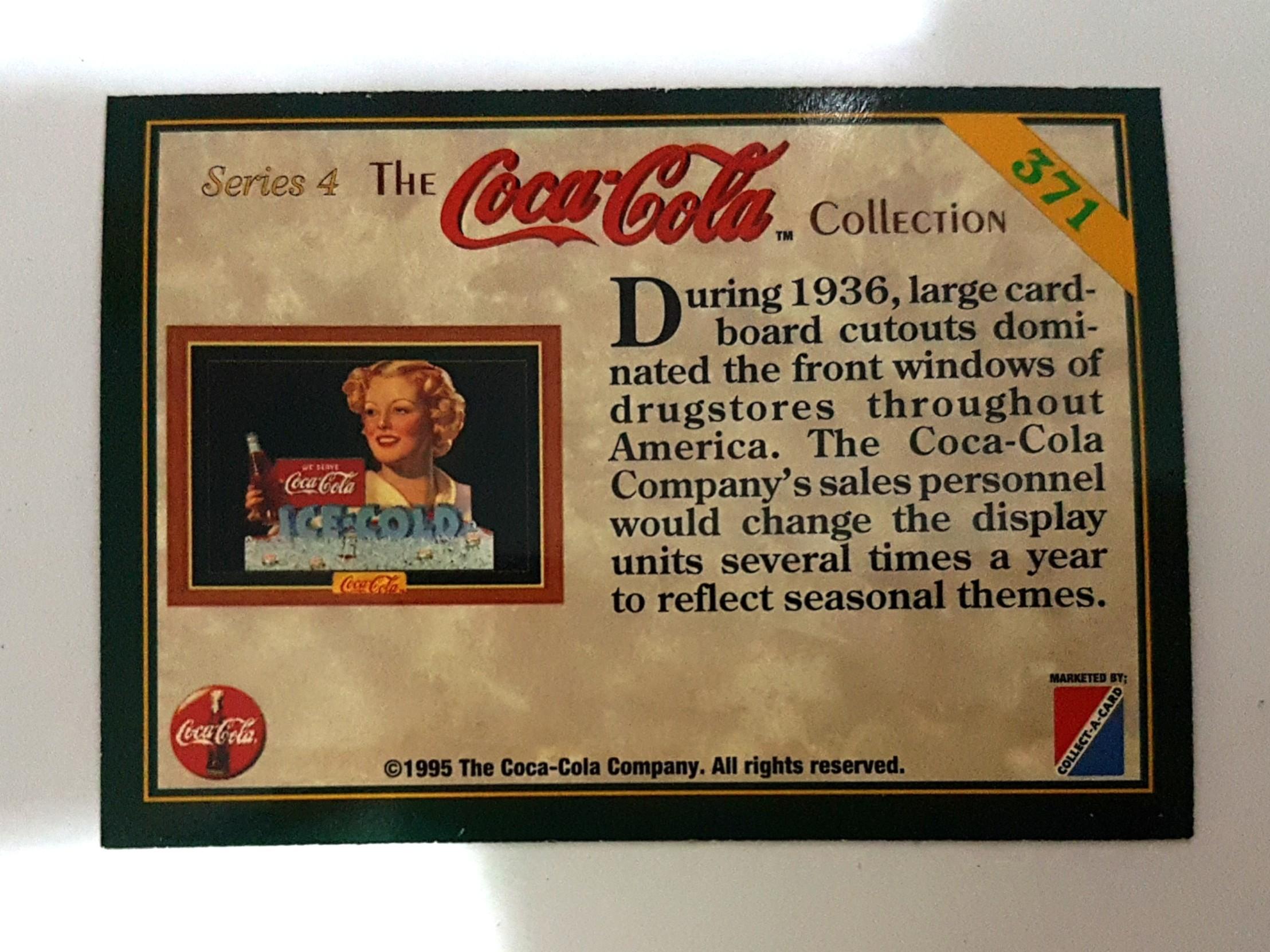 CocaCola Trading Cards, Hobbies & Toys, Memorabilia & Collectibles