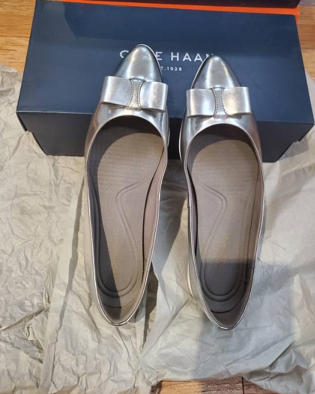 Cole Haan Zerogrand Bow Skimmer Women s Fashion Footwear Flats Sandals on Carousell