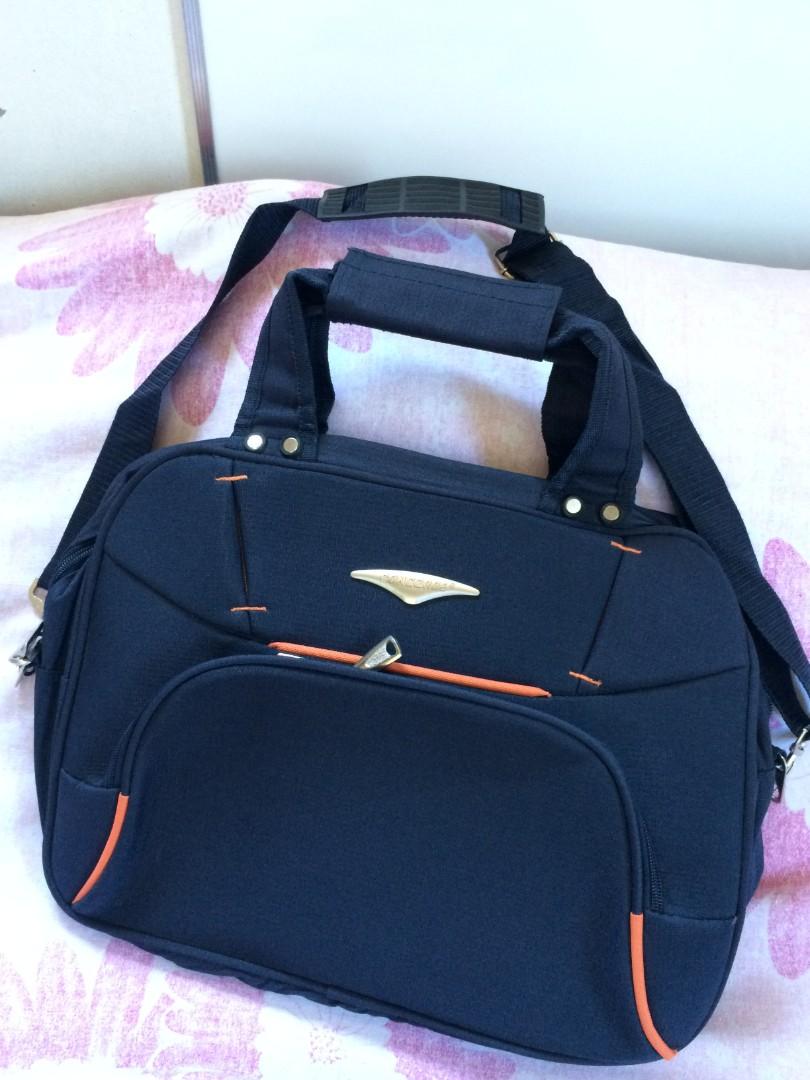travel bag with luggage sleeve
