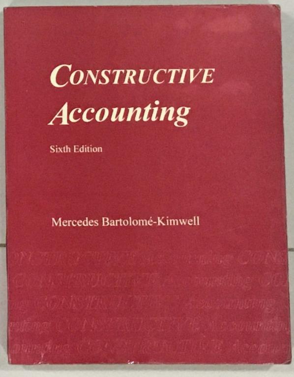 Constructive Accounting by Mercedes Bartolome - Kimwell 6th Edition (Category: Textbooks) located in Paranaque City. Submitted by melissadeecee (Listing ID 1014008244, Image 1). Description: - Price is negotiable. - Please send me a PM so I can give detailed condition of the book. - All books are used. - Shipping fee to be shouldered by buyer, meet ups will be based on availability. - I can offer discounts if you buy more than 3 books. - Payment 