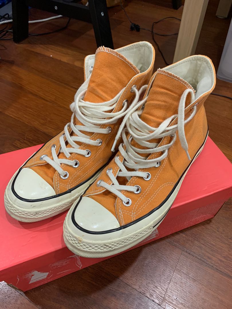 Converse Chuck Taylor 70s Tangelo Orange Men s Fashion Footwear