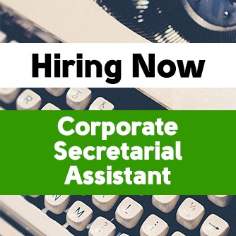 Corporate Secretarial Assistant Jobs Admin Finance On Carousell