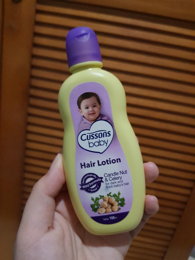cussons baby hair lotion candlenut & celery