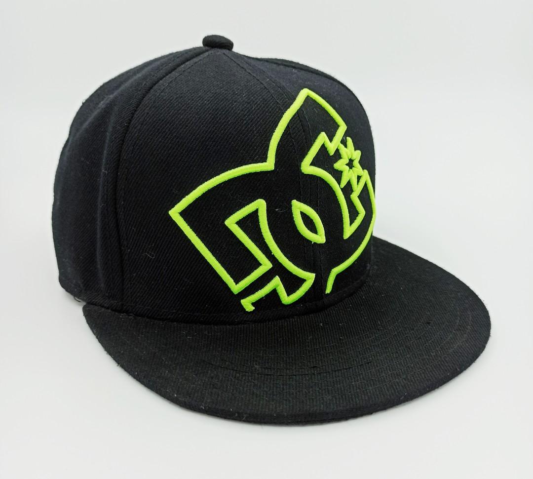 DC Snapback Cap (Black/Neon Yellow), Men's Fashion, Watches & Accessories,  Caps & Hats on Carousell